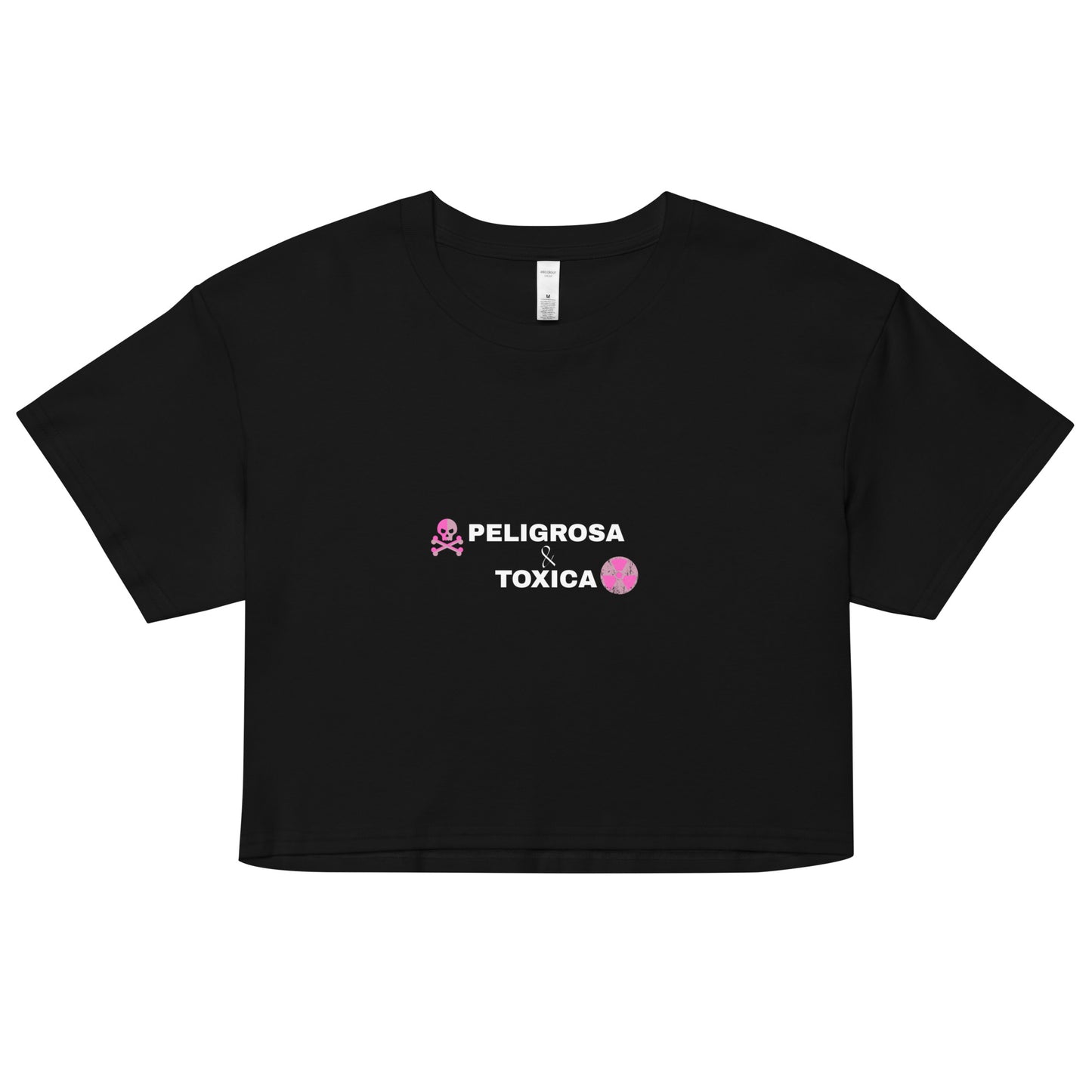 PELIGROSA & TOXICA Cropped Tee