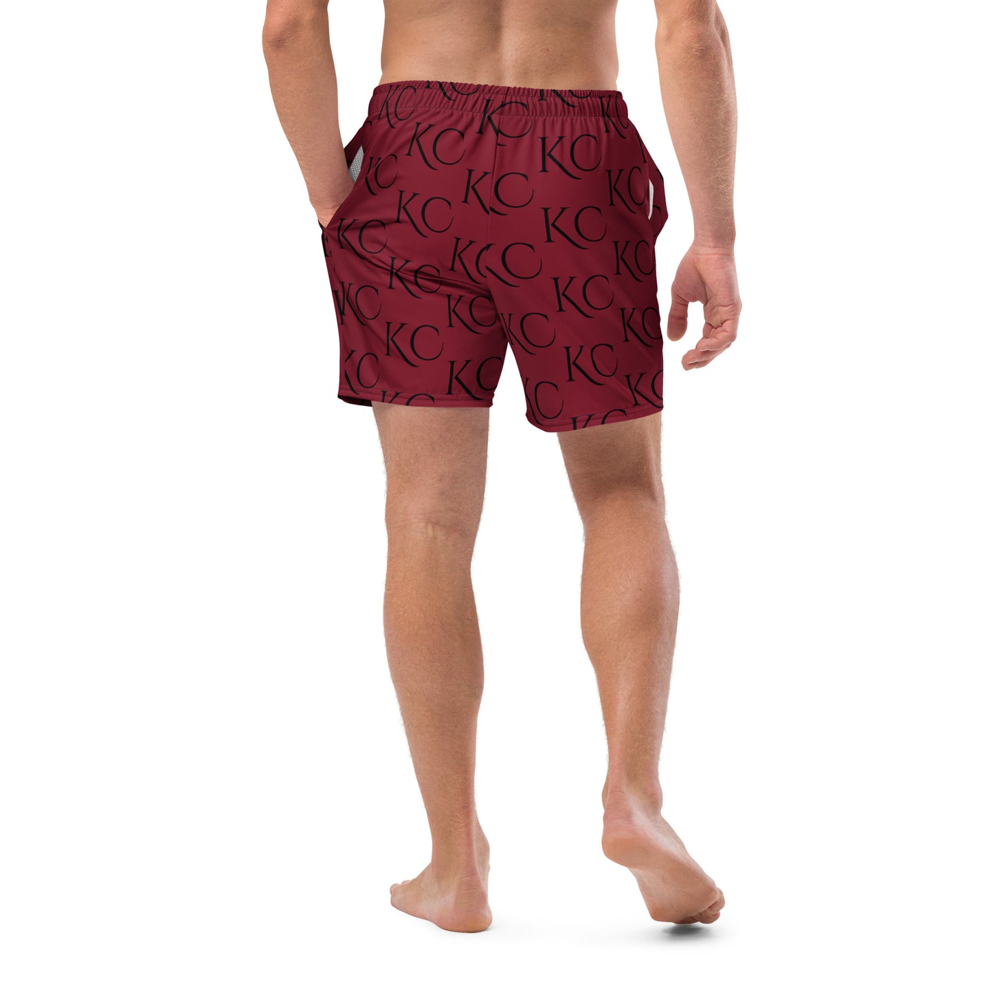 KC Monogram Swim Trunks