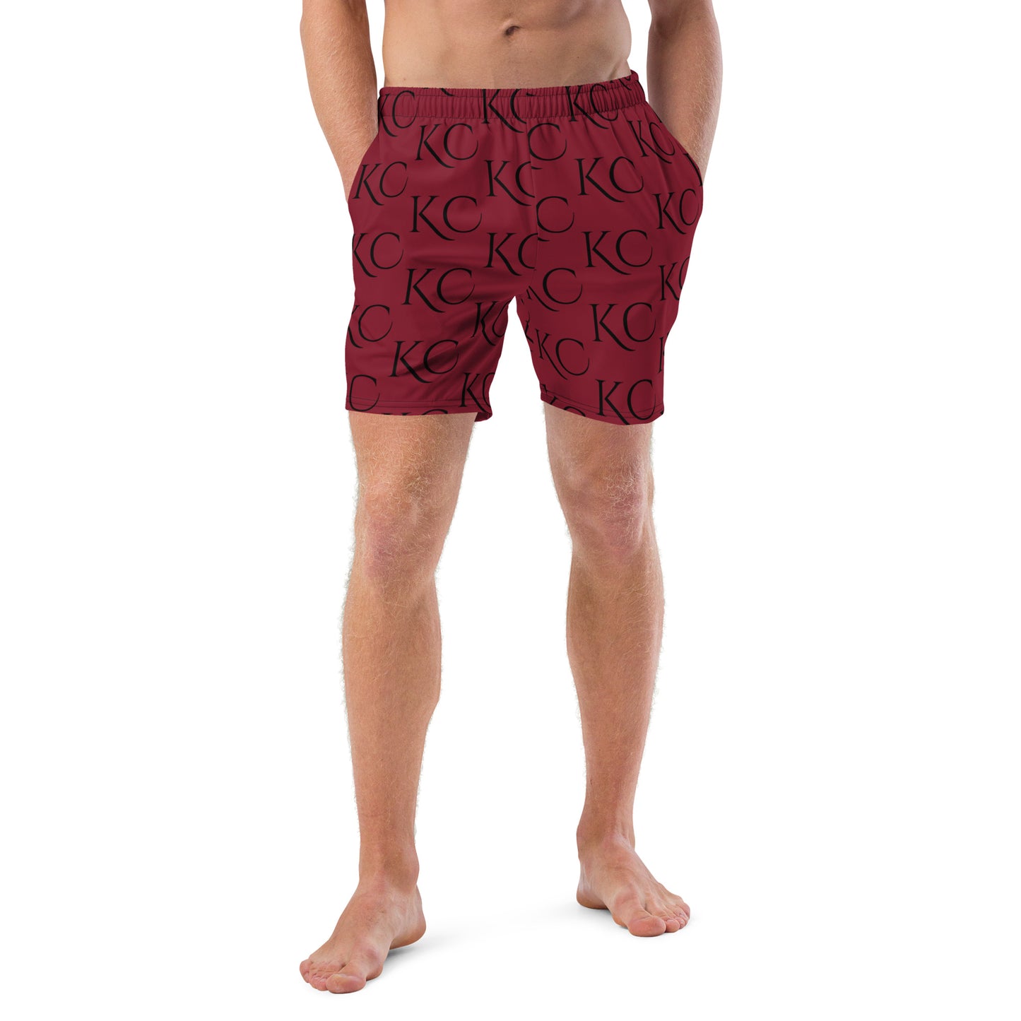 KC Monogram Swim Trunks
