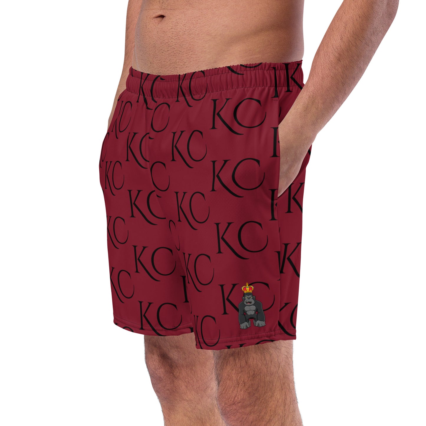 KC Monogram Swim Trunks