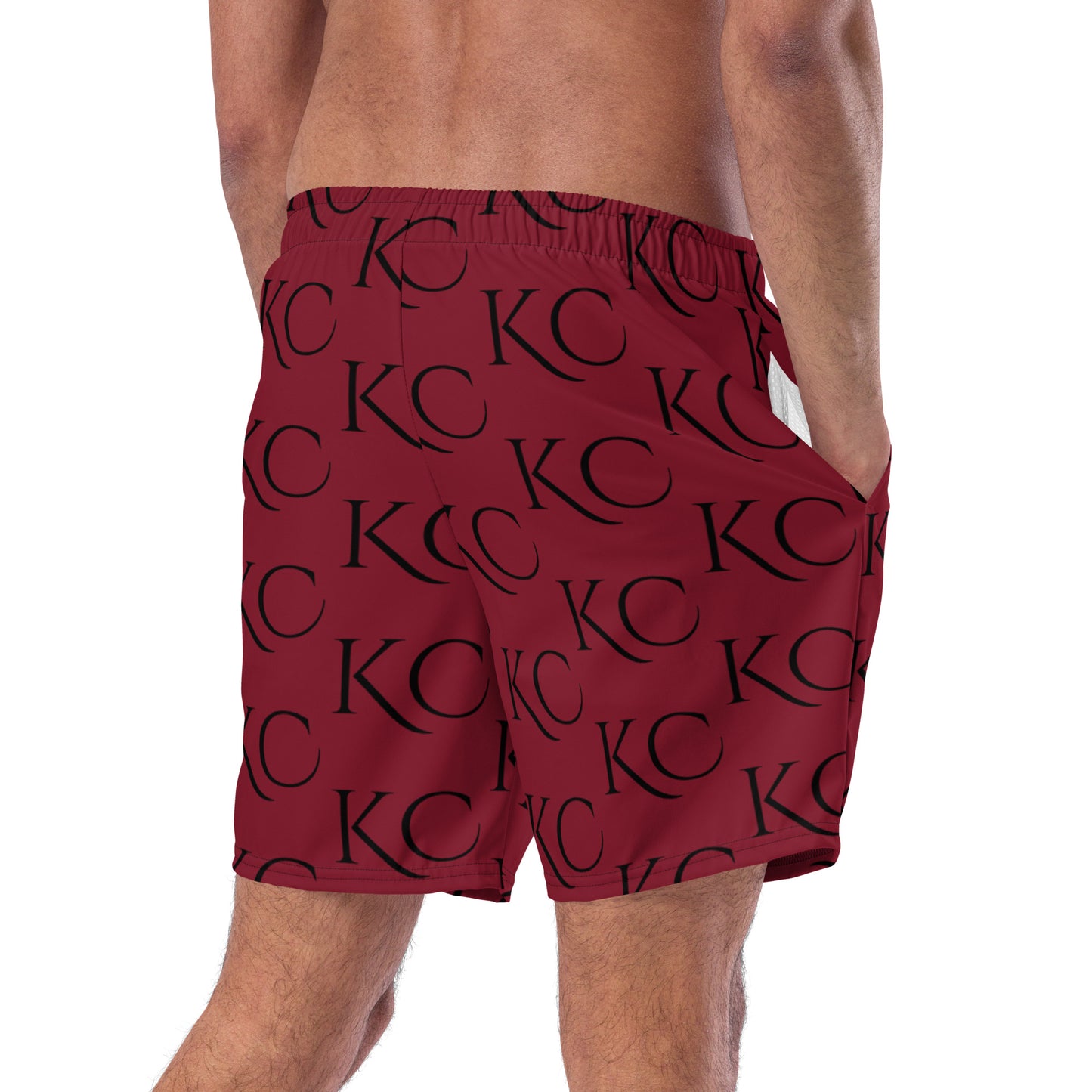 KC Monogram Swim Trunks