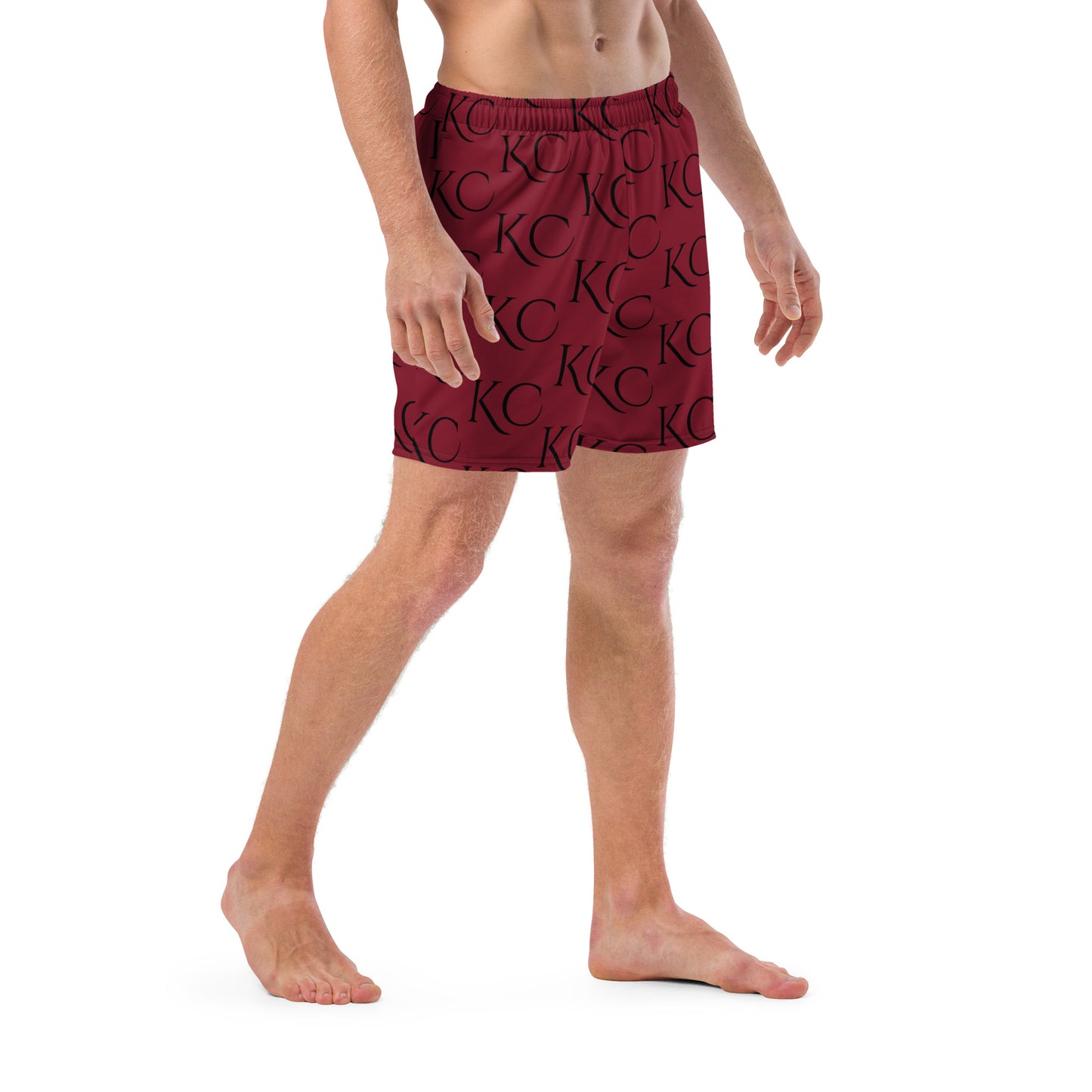 KC Monogram Swim Trunks