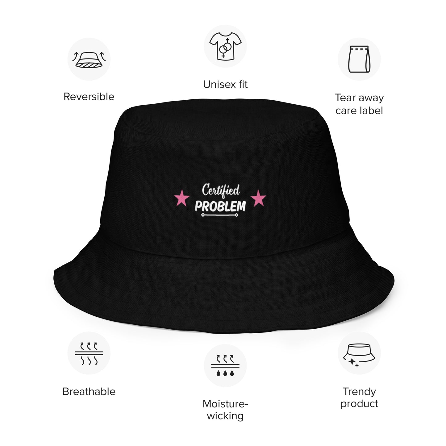 Certified Problem Bucket Hat