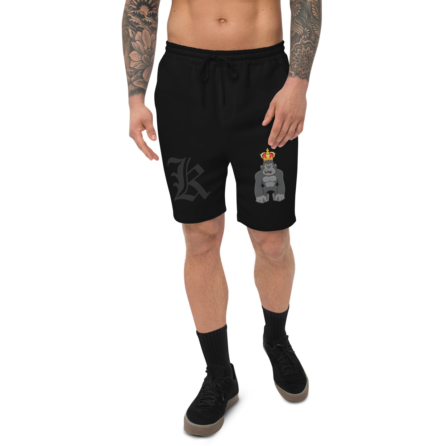 KING CASH fleece shorts