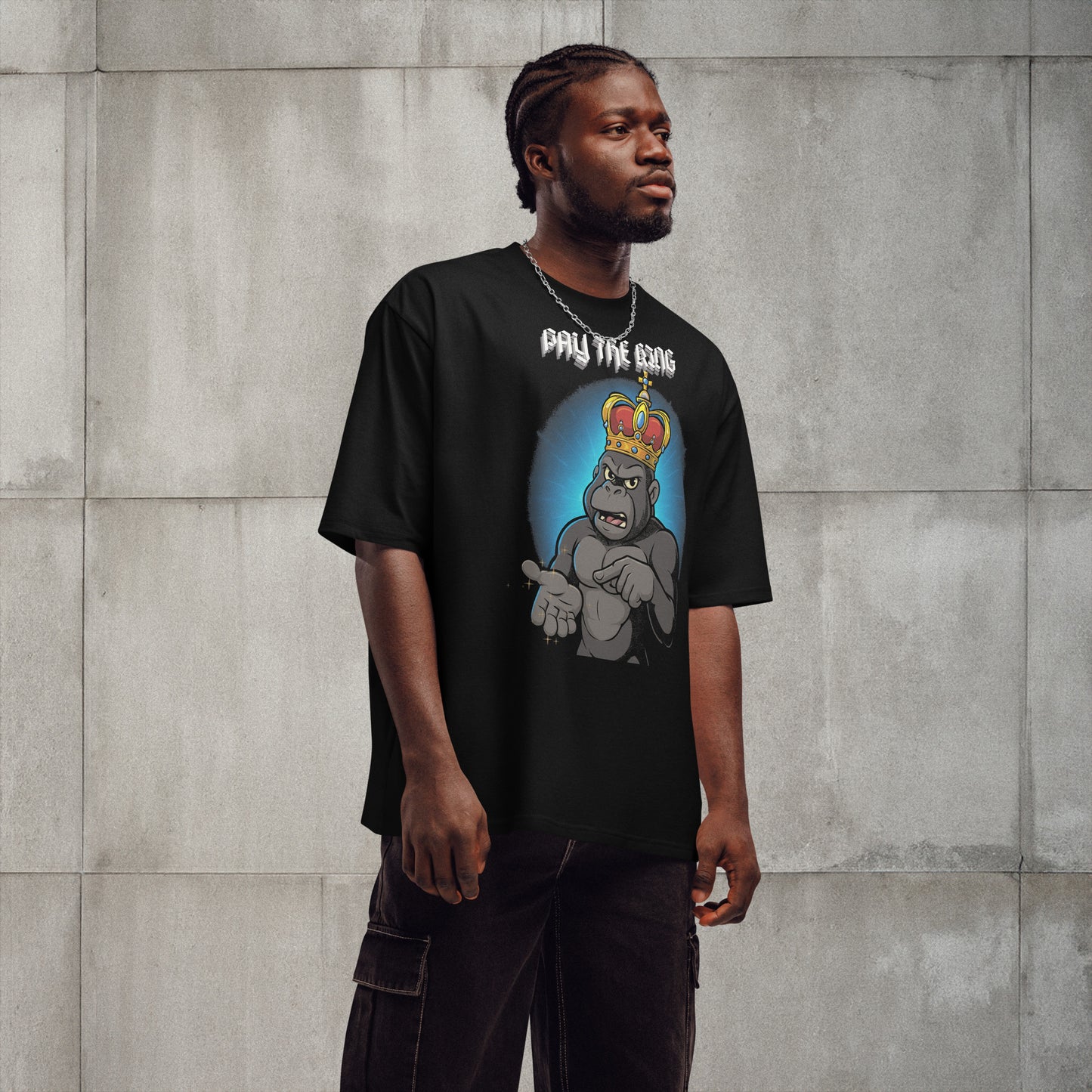 PAY THE KING (Limited Edition) – Oversized Heavyweight Tshirt