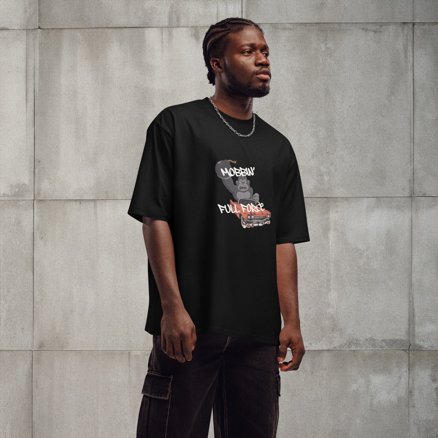 Mobbin' Full Force Oversized Heavyweight Tshirt