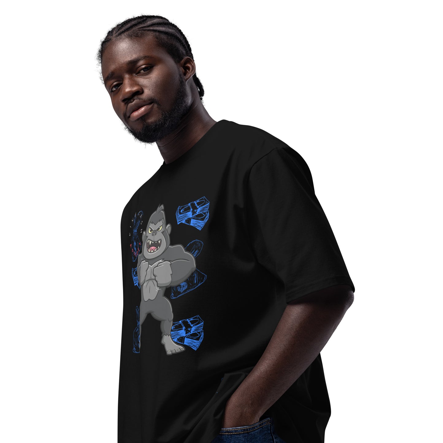 Blue Bags Oversized Heavyweight Tshirt