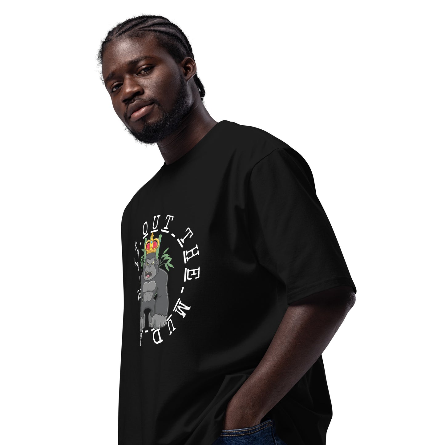 MADE IT OUT THE MUD Oversized Heavyweight Tshirt