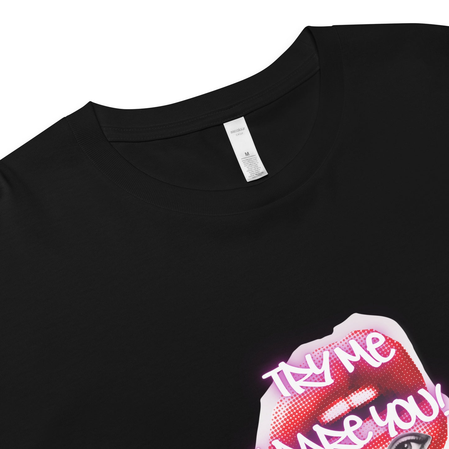 Try Me, I Dare You! Cropped Tee