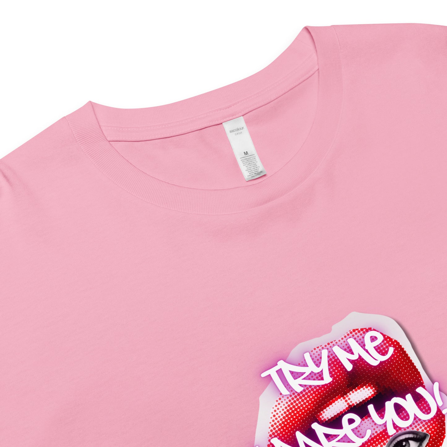 Try Me, I Dare You! Cropped Tee