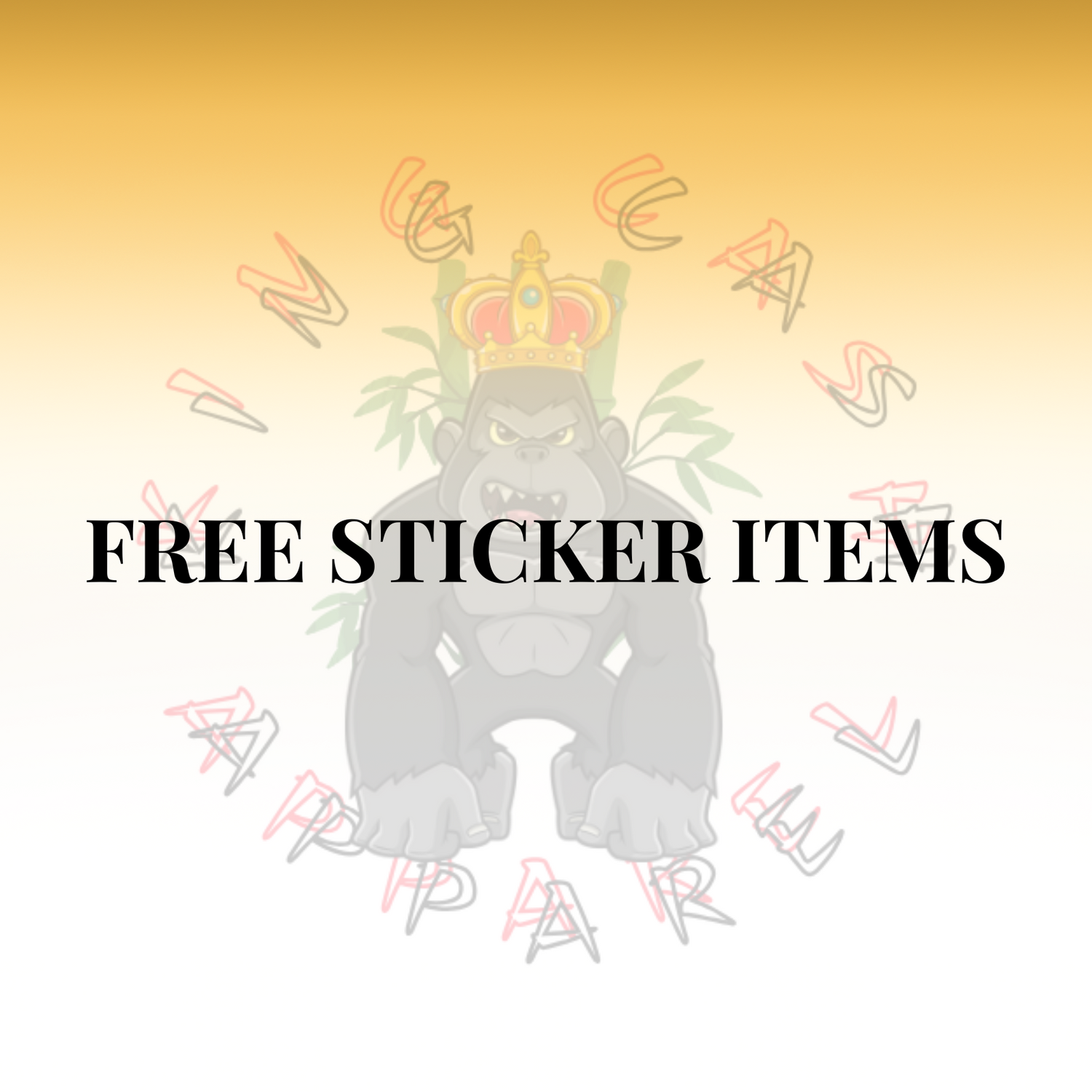 Free  Sticker Items
