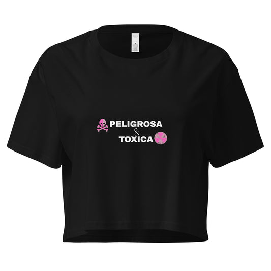 PELIGROSA & TOXICA Cropped Tee