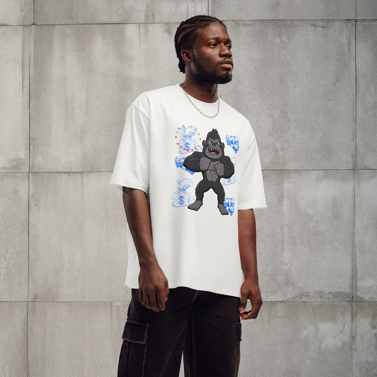 Blue Bags Oversized Heavyweight Tshirt
