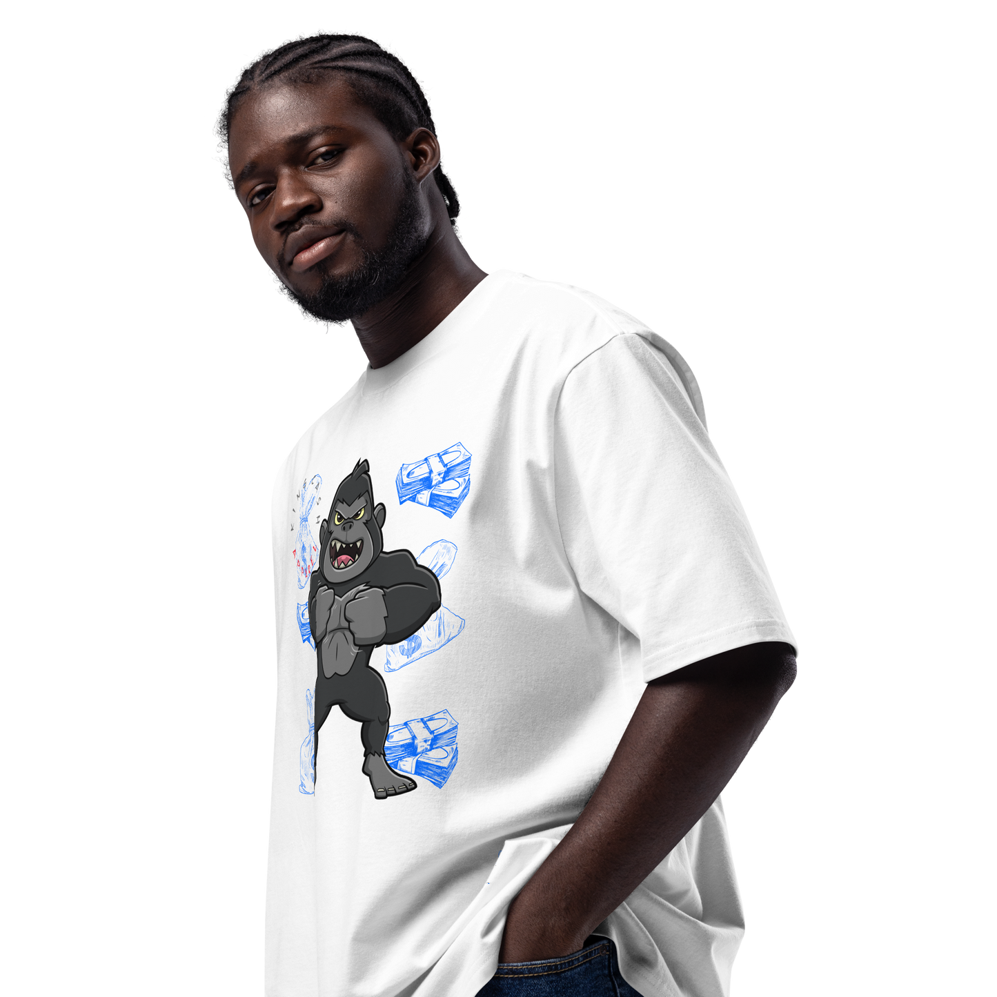 Blue Bags Oversized Heavyweight Tshirt